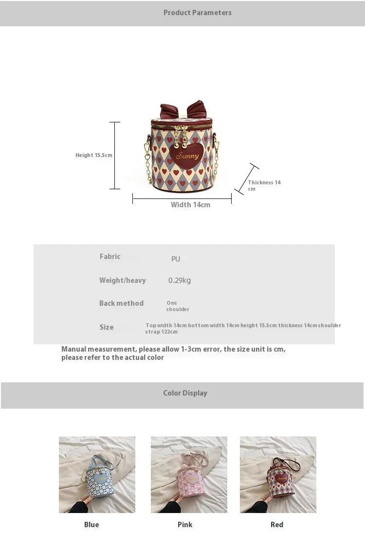 Contrast Chain Bucket Bag™