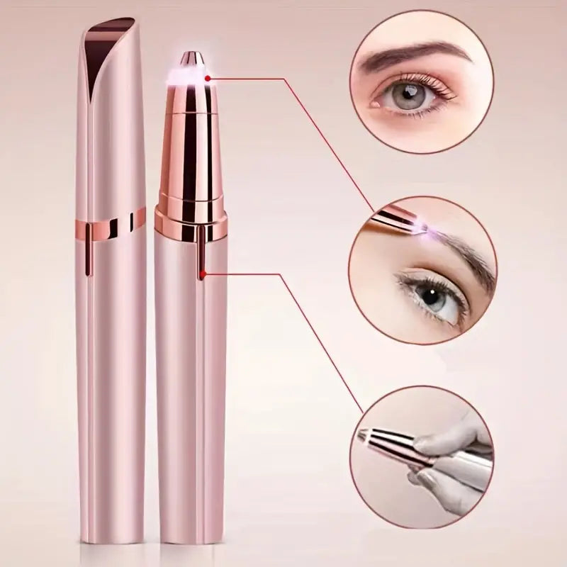 Cordless Electric Eyebrow & Face Epilator Trimmer