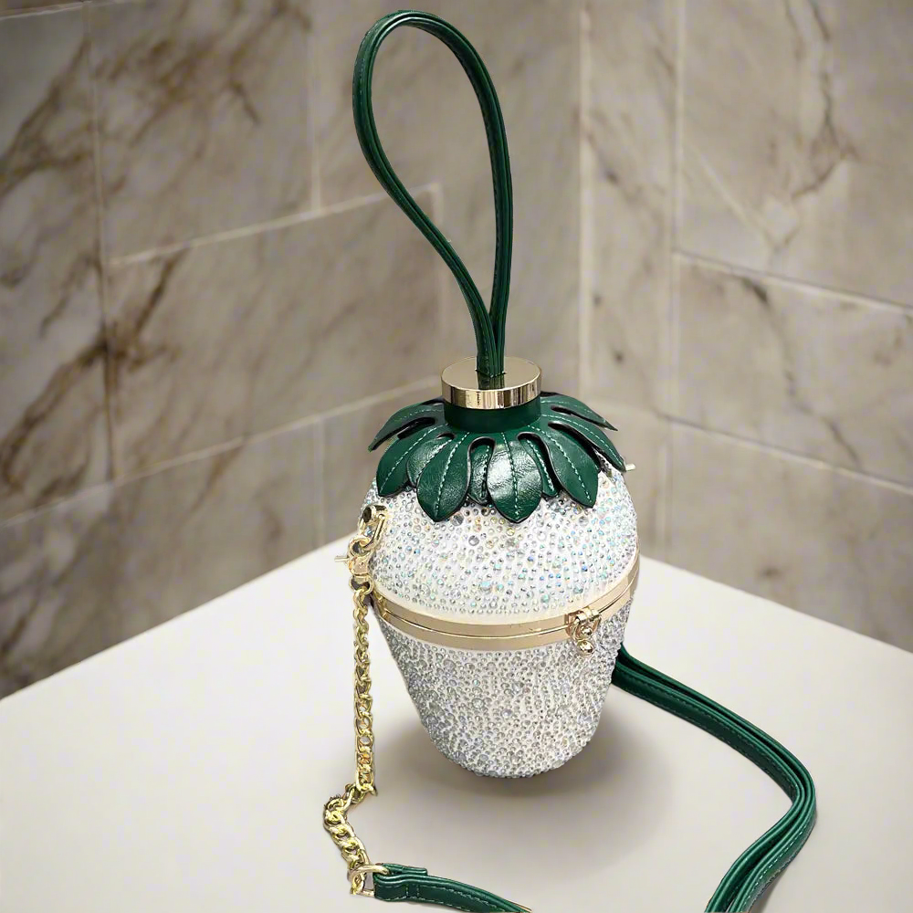 Rhinestone Strawberry Shoulder Bag™