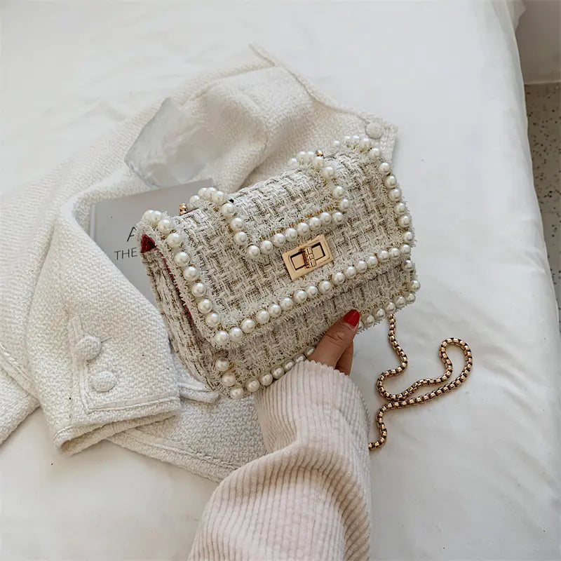 Western Style Chain Messenger Bag - Popular Shoulder Bag