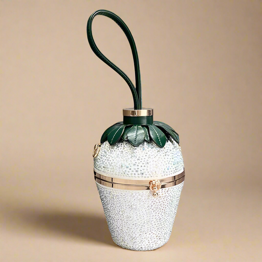 Rhinestone Strawberry Shoulder Bag™