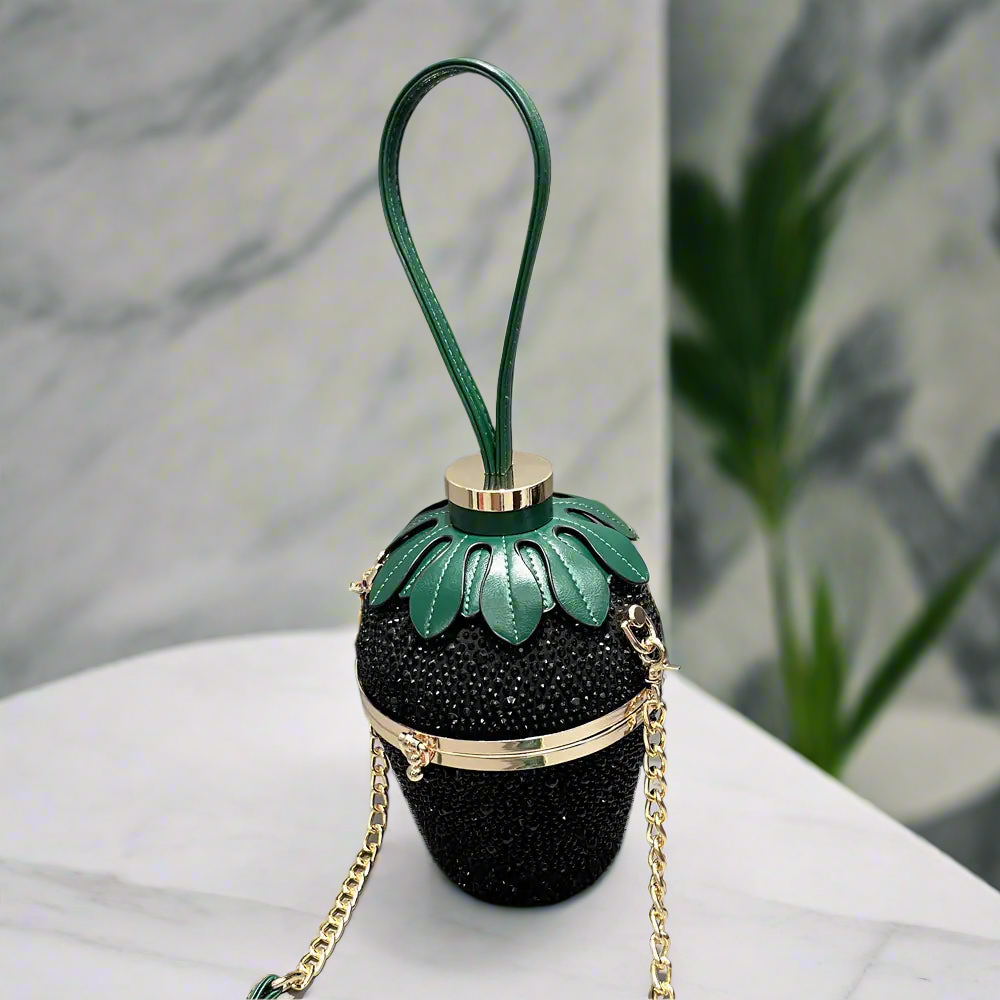 Rhinestone Strawberry Shoulder Bag™