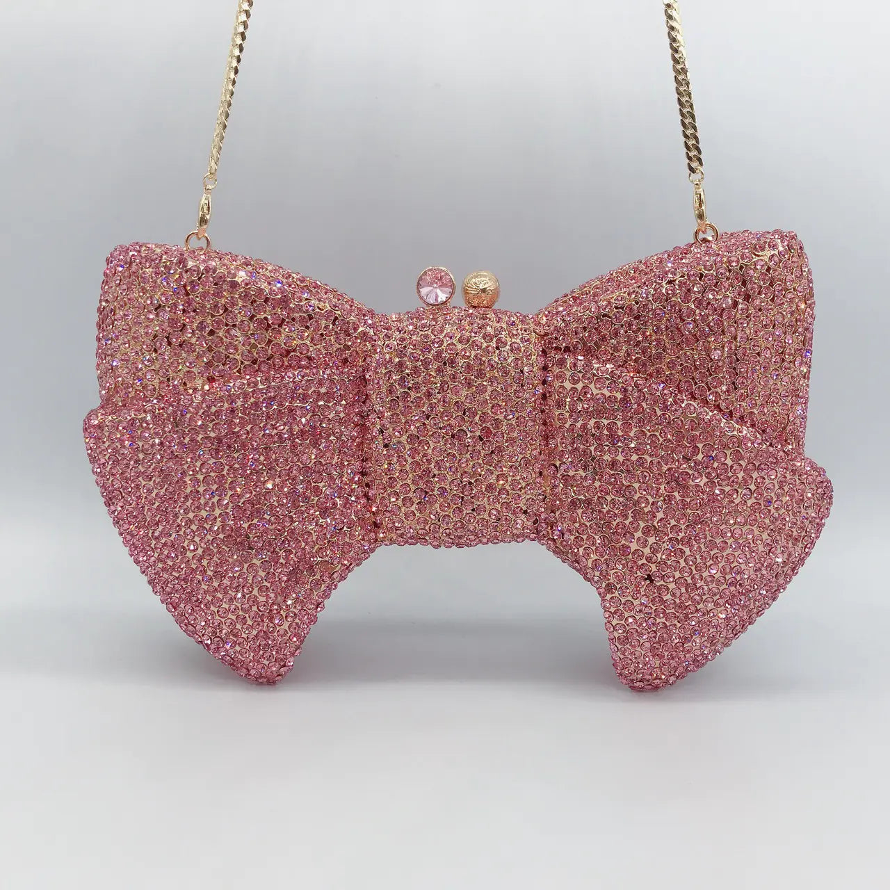 2021 New Rhinestone Bow Evening Clutch Bag for Women