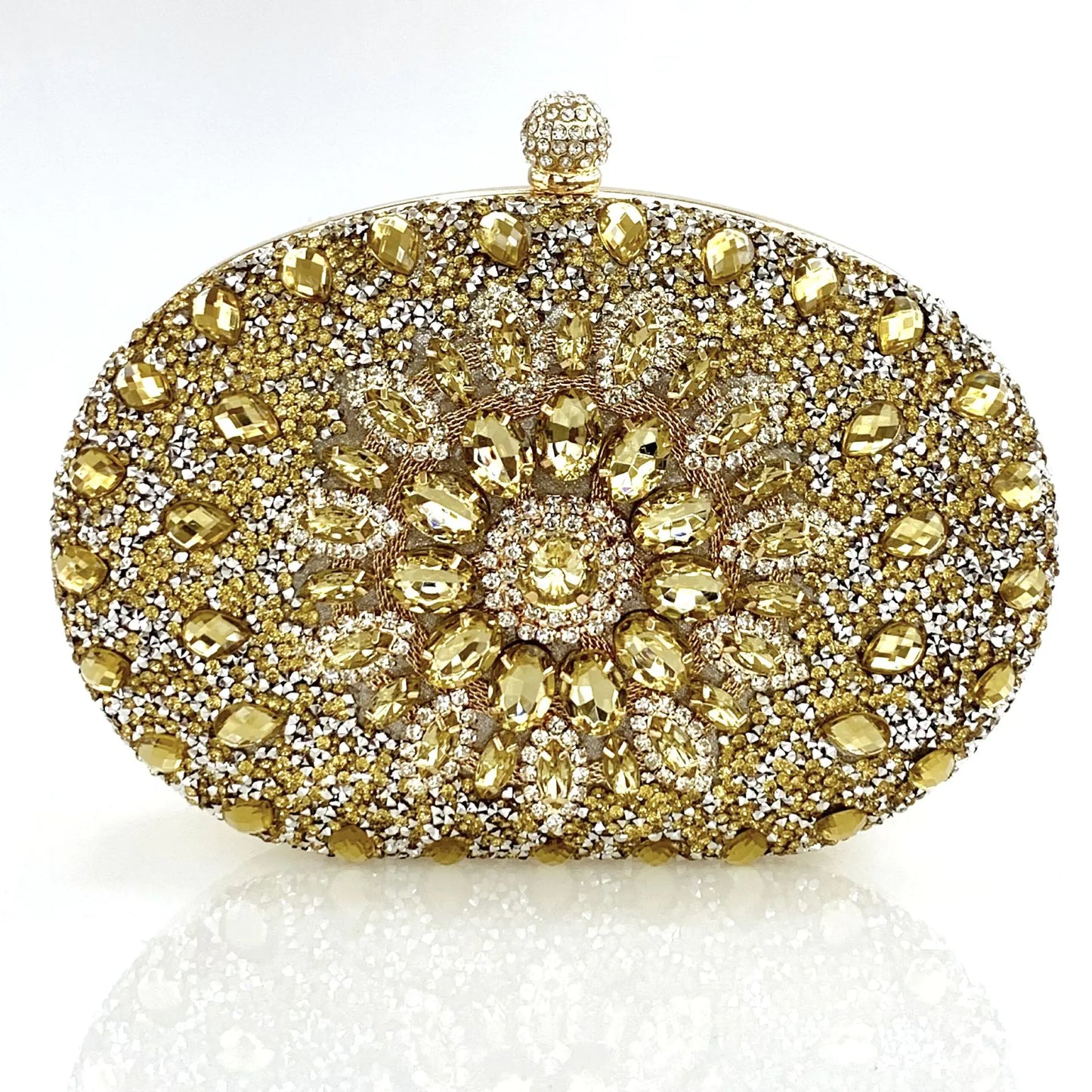 Fashion Sunflower Clutch Bag for Parties and Weddings