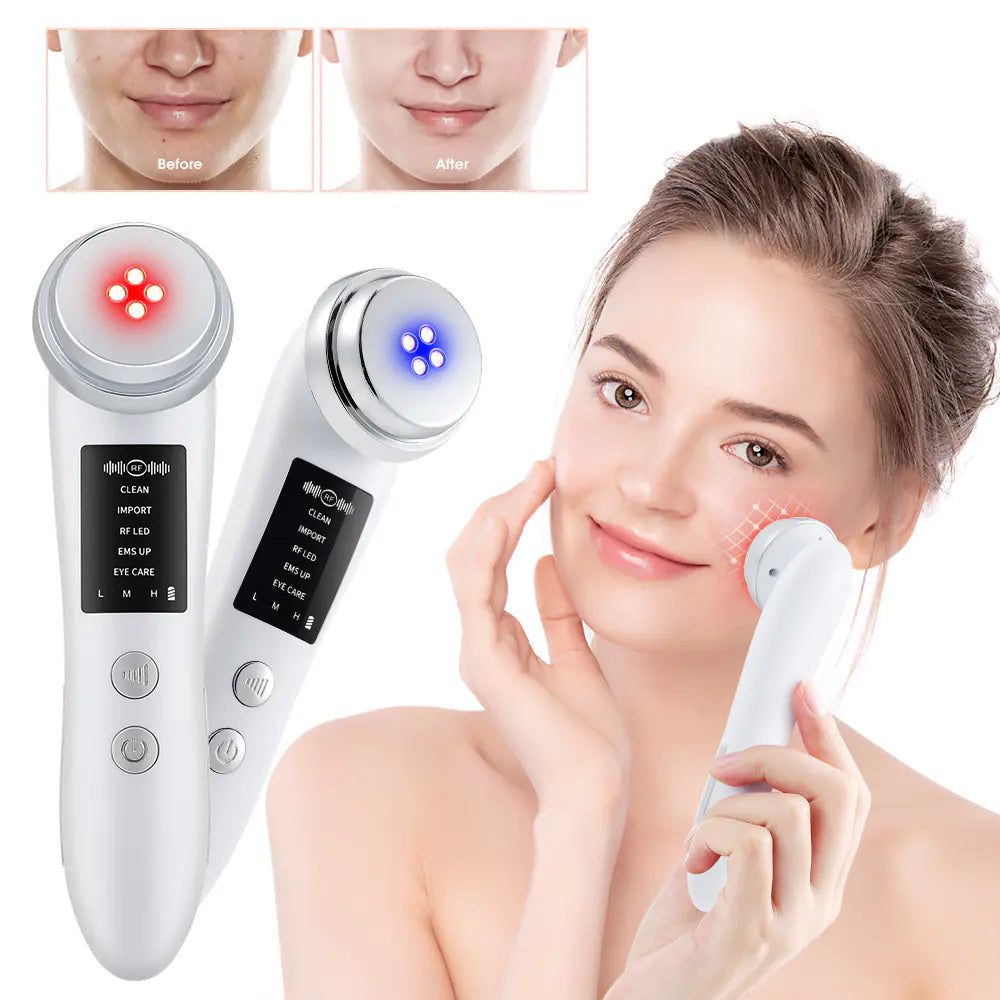 Cross-Border Facial Beauty Device with 5 Modes and Microcurrent