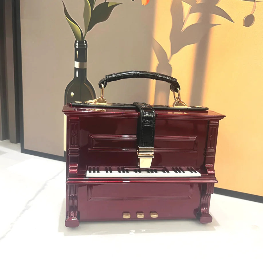 Piano-Inspired Acrylic Box Bag™