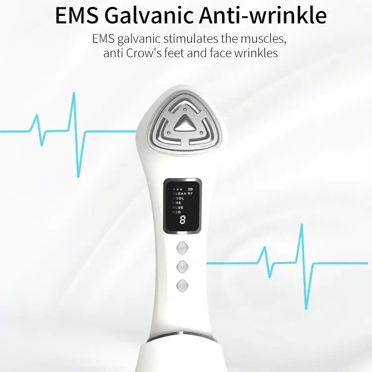 RF Beauty Device for Skin Brightening and Serum Infusion