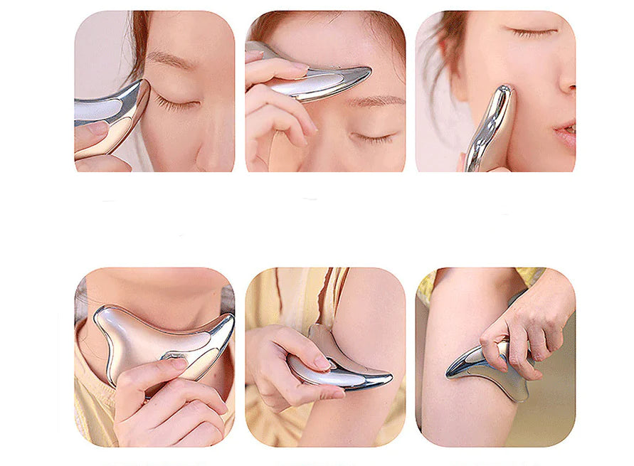Dolphin Facial Massage Microcurrent Scraping Tool
