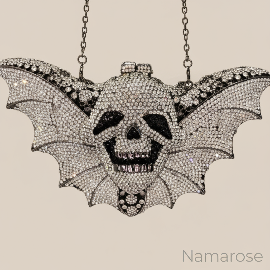 Bat Studded Diamond Handbag™