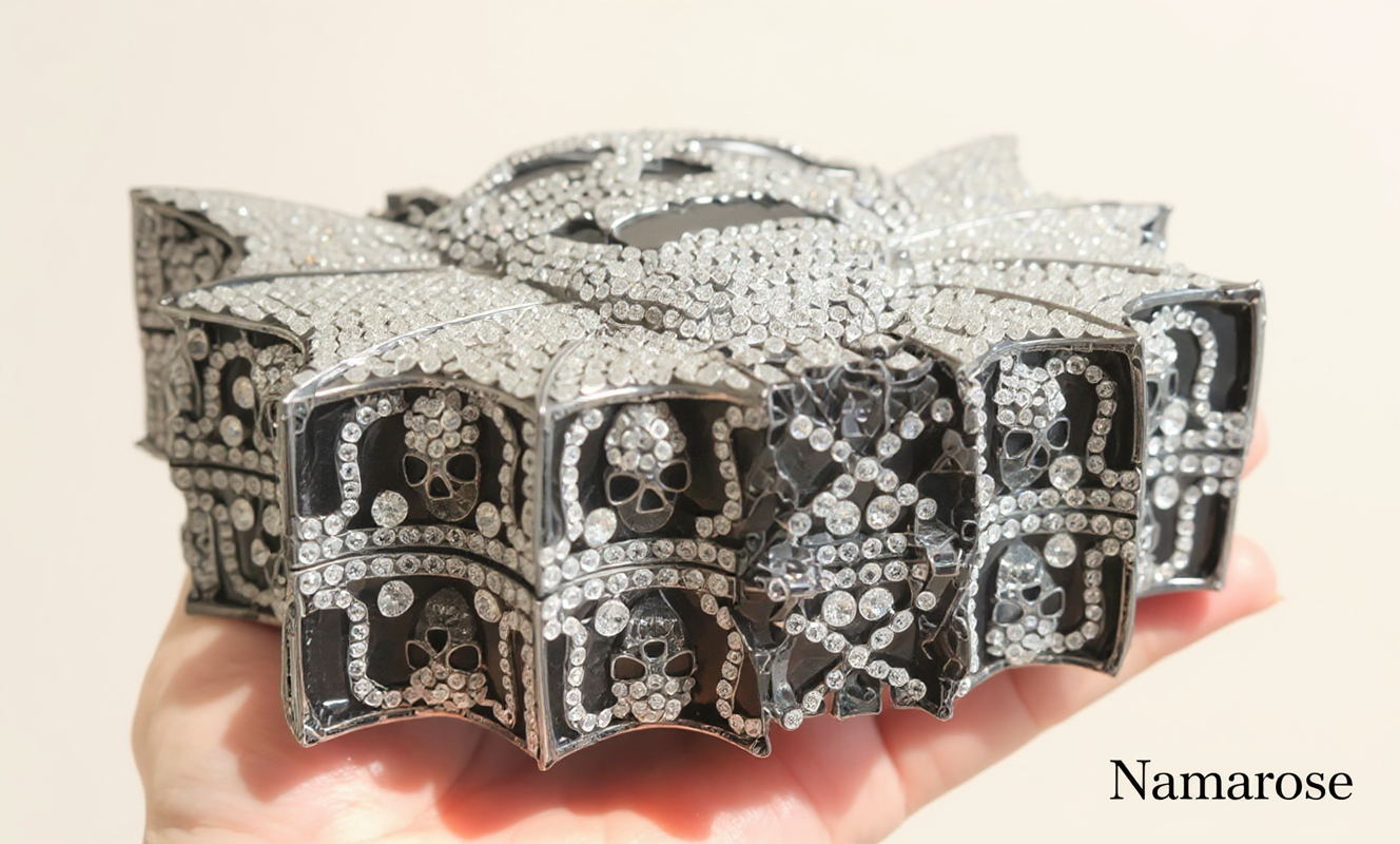 Bat Studded Diamond Handbag™
