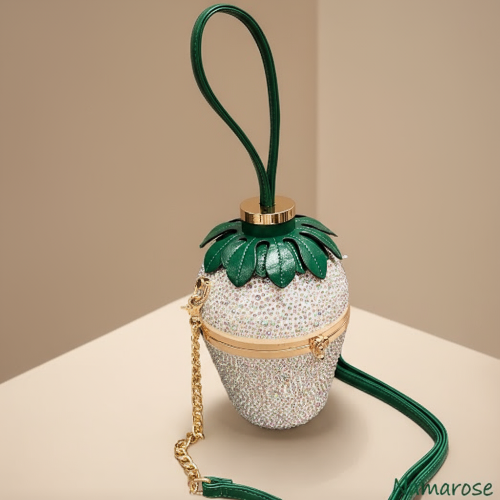 Rhinestone Strawberry Shoulder Bag™