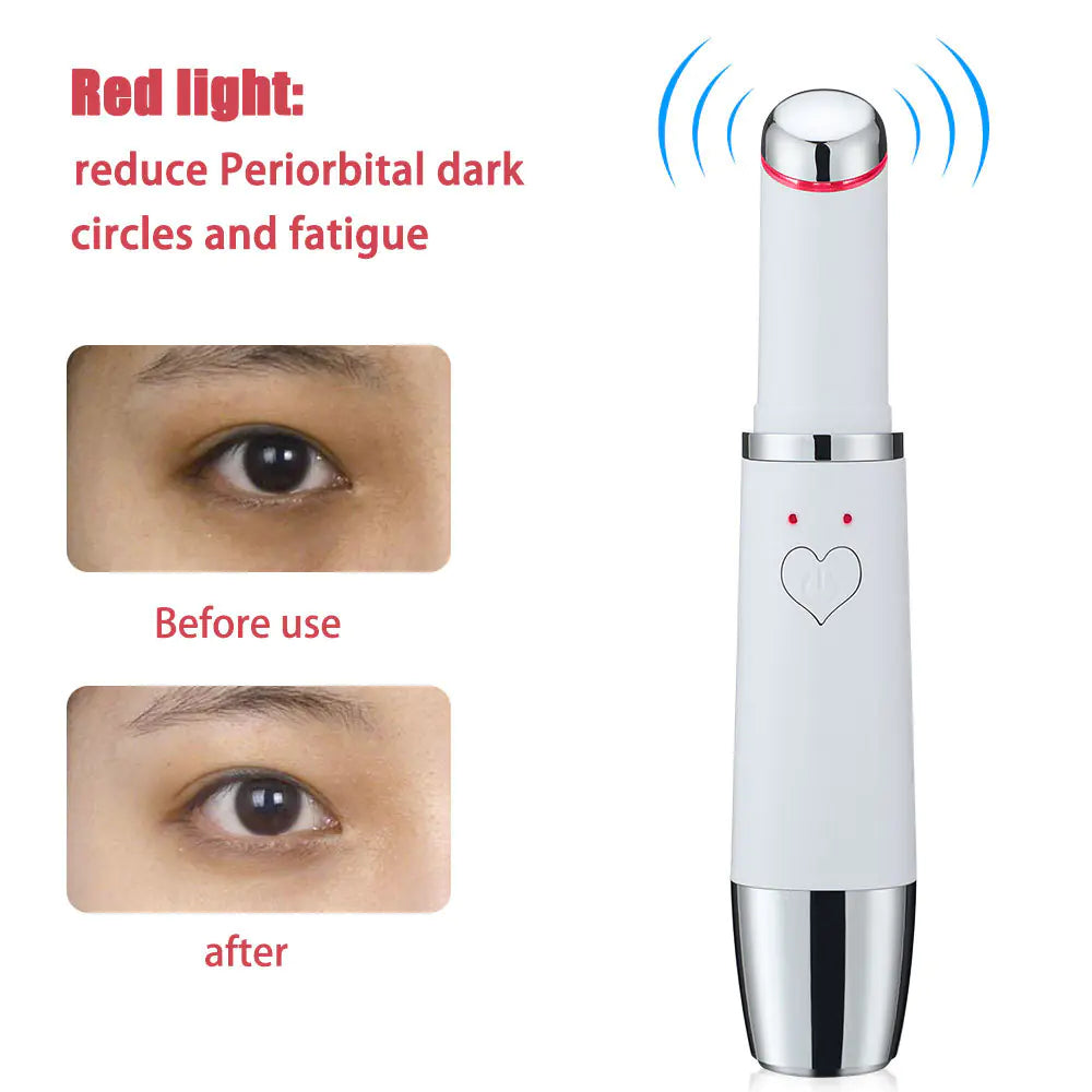 Cross-Border Heated Eye Massager with Light Therapy