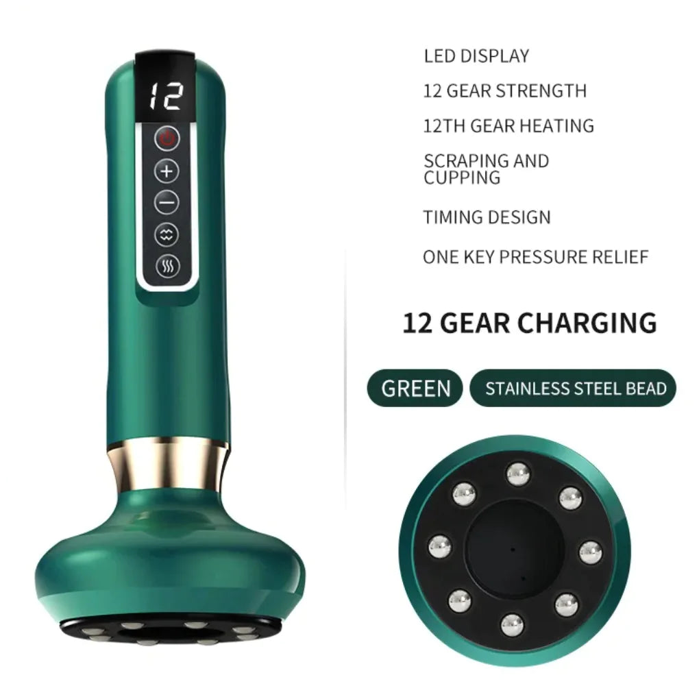 Electric Cupping & Gua Sha Massage Device
