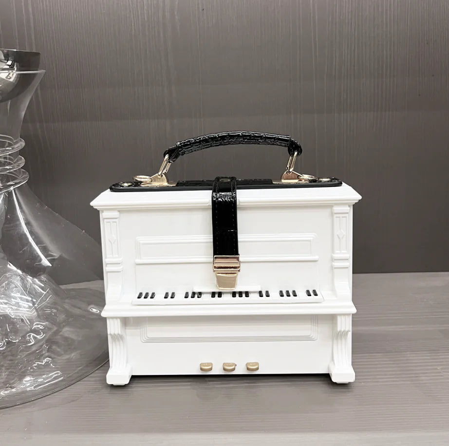 Piano-Inspired Acrylic Box Bag™