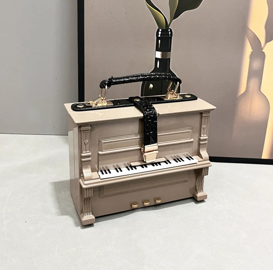 Piano-Inspired Acrylic Box Bag™