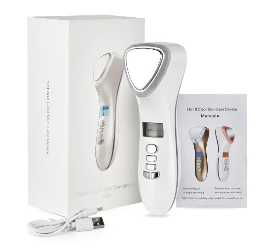 RF Beauty Device for Skin Brightening and Serum Infusion