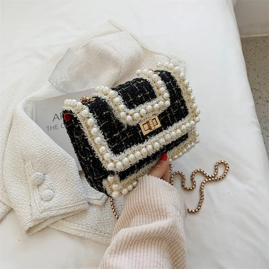 Western Style Chain Messenger Bag - Popular Shoulder Bag