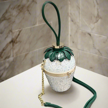 Rhinestone Strawberry Shoulder Bag™