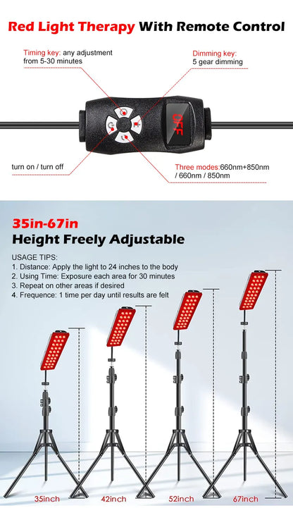 Nano Infrared Adjustable Physiotherapy Lamp