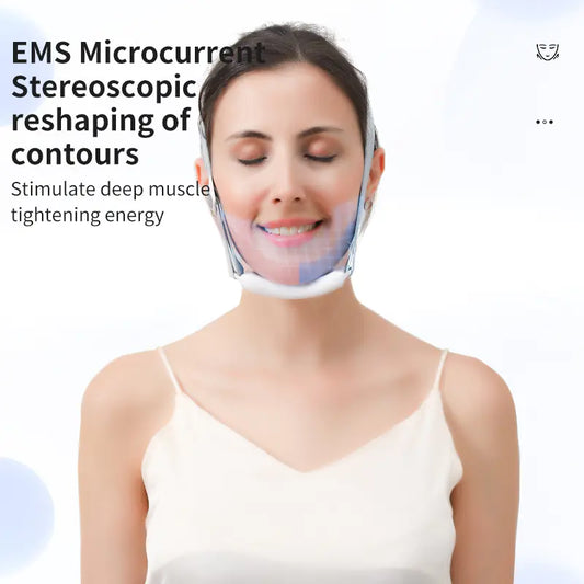 Smart EMS Facial Slimming Device for V-Shape Contour