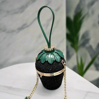 Rhinestone Strawberry Shoulder Bag™
