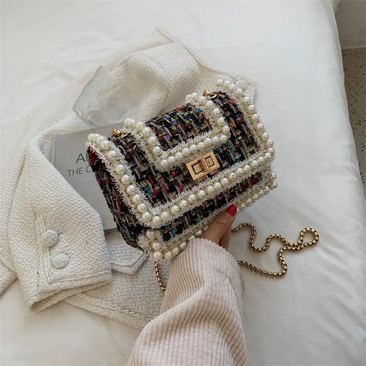 Western Style Chain Messenger Bag - Popular Shoulder Bag