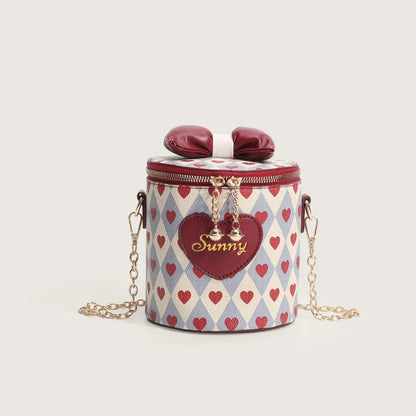 Contrast Chain Bucket Bag™