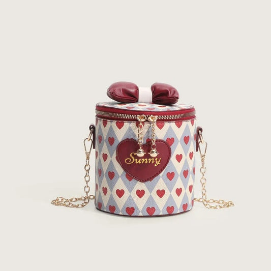 Contrast Chain Bucket Bag™