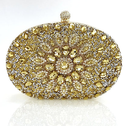 Fashion Sunflower Clutch Bag for Parties and Weddings