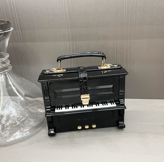 Piano-Inspired Acrylic Box Bag™