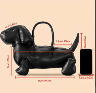 Dog-Shaped Handbag™