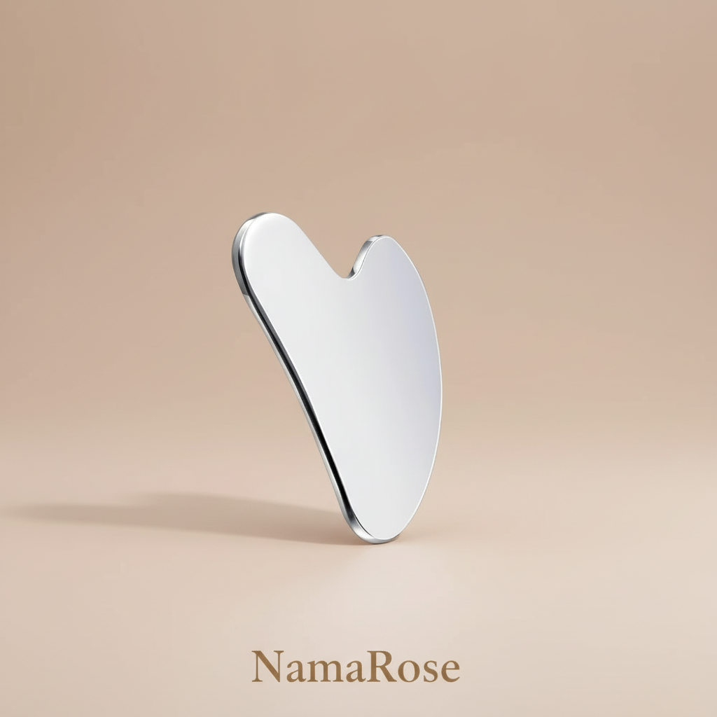 Heart-Shaped Stainless Steel Gua Sha