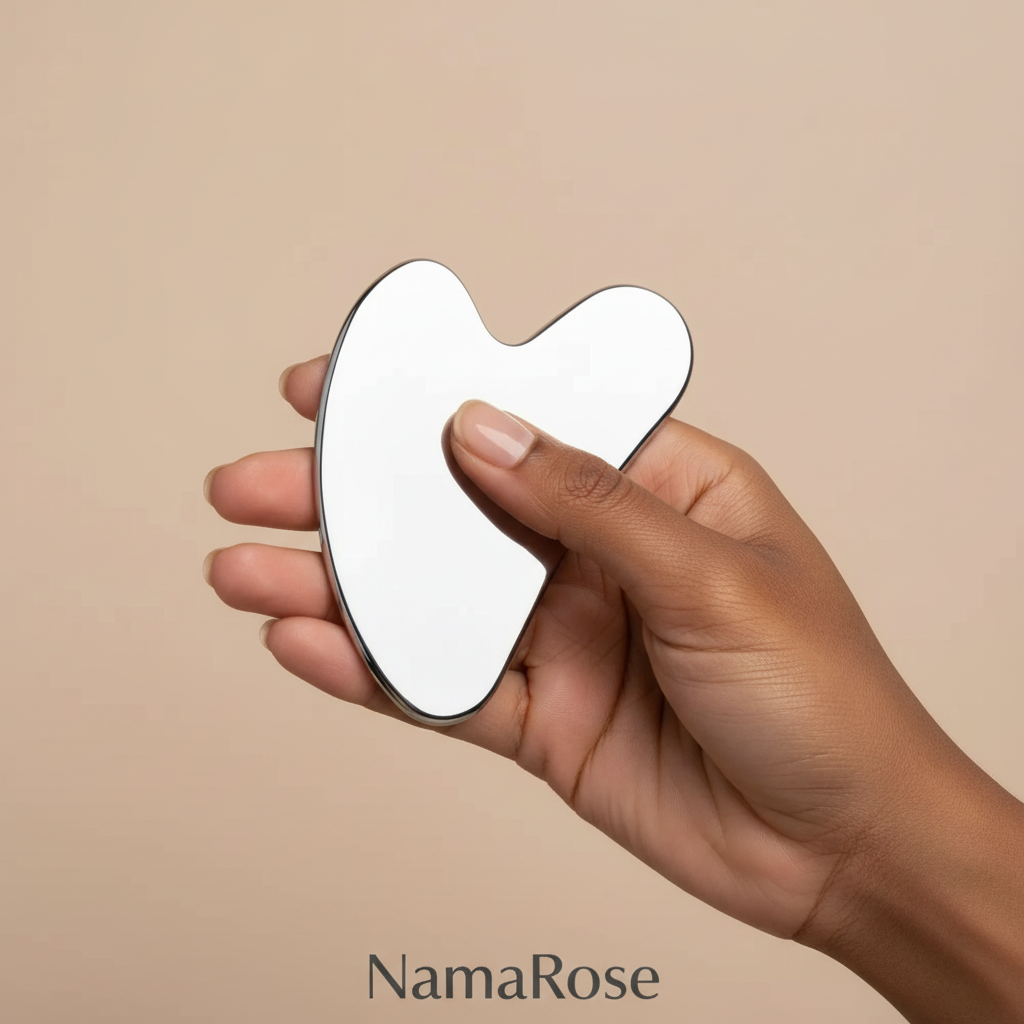 Heart-Shaped Stainless Steel Gua Sha