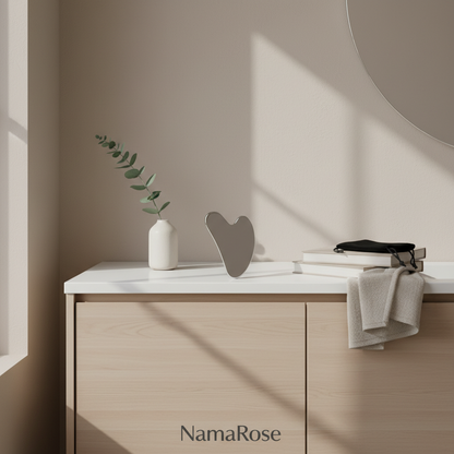 Heart-Shaped Stainless Steel Gua Sha