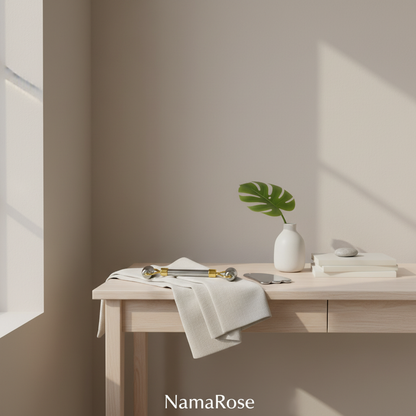 Natural Energy Stone Beauty Massager with Gua Sha