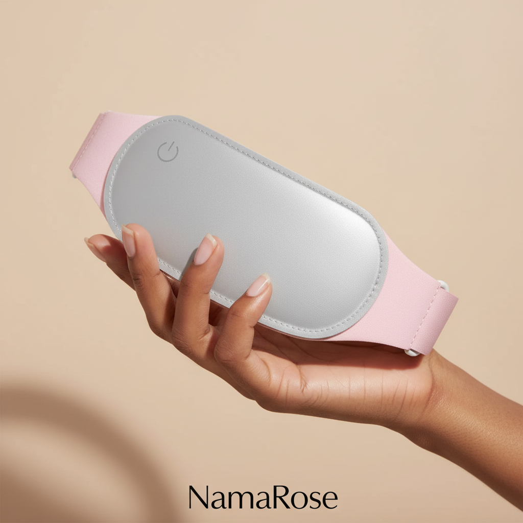 Heating Waist Belt for Menstrual Relief and Massage