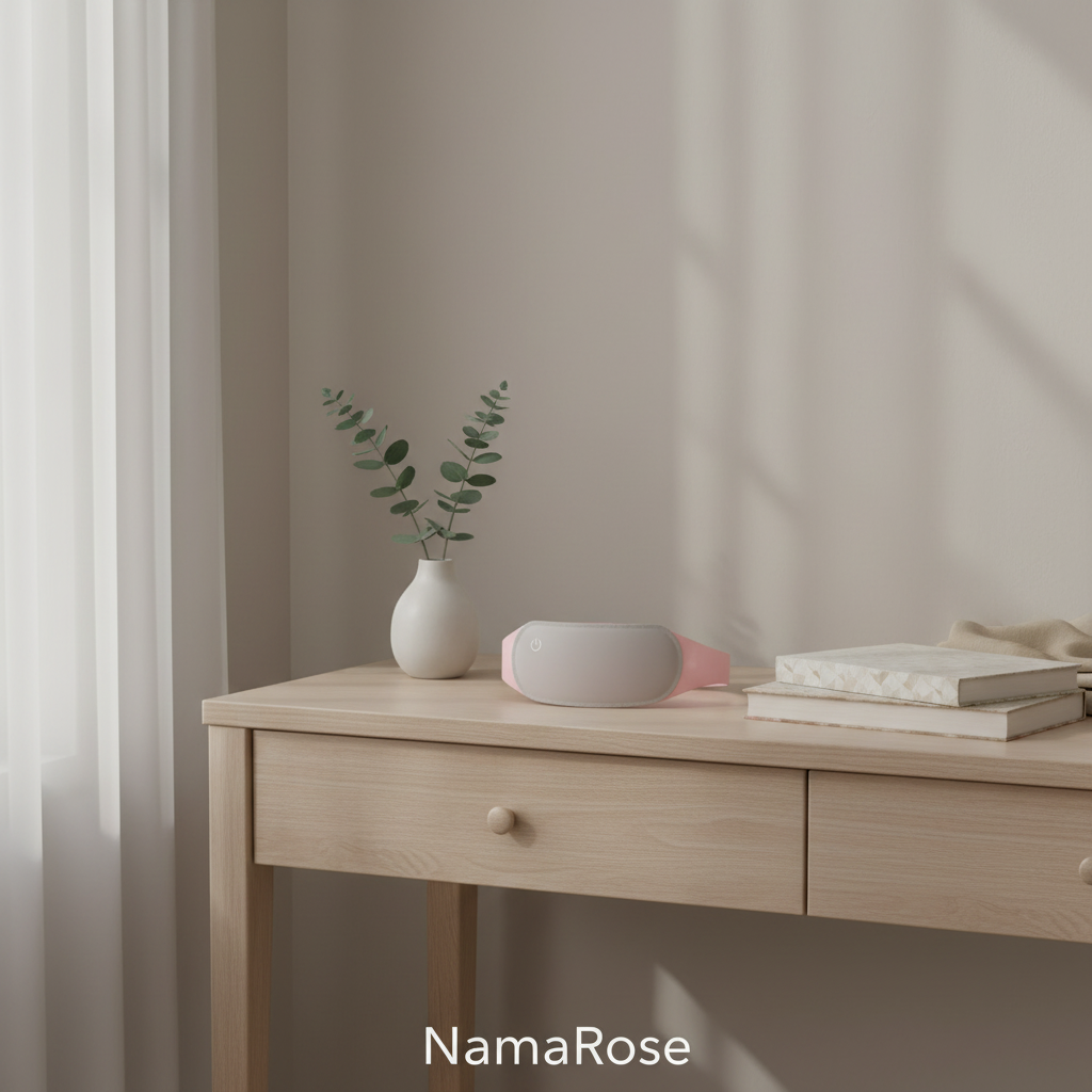 Heating Waist Belt for Menstrual Relief and Massage