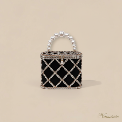 Diamond Studded Basket Handbag™