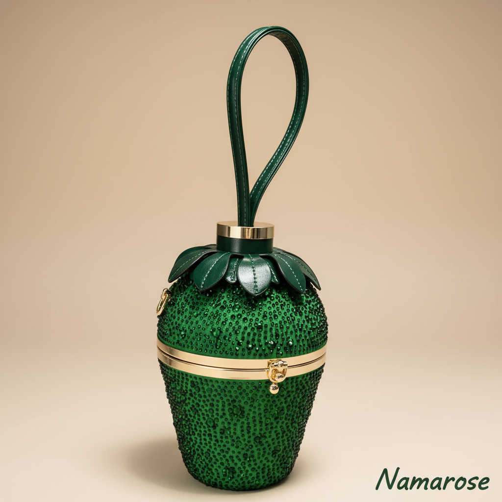 Rhinestone Strawberry Shoulder Bag™