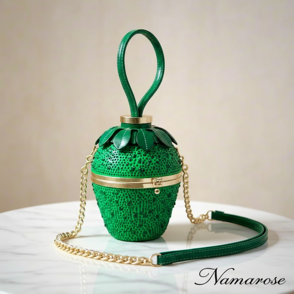 Rhinestone Strawberry Shoulder Bag™