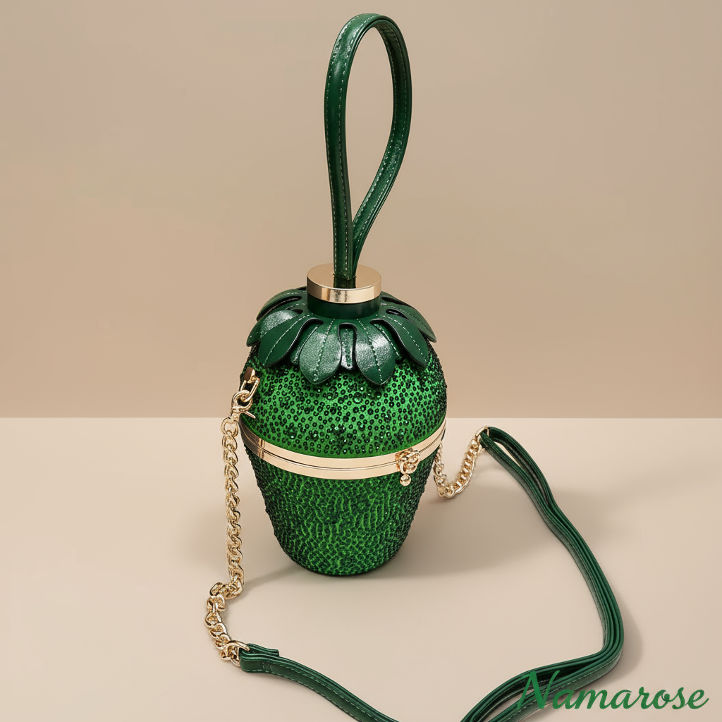 Rhinestone Strawberry Shoulder Bag™