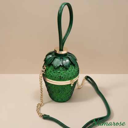 Rhinestone Strawberry Shoulder Bag™