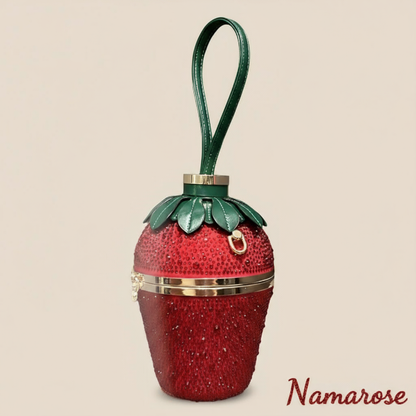 Rhinestone Strawberry Shoulder Bag™
