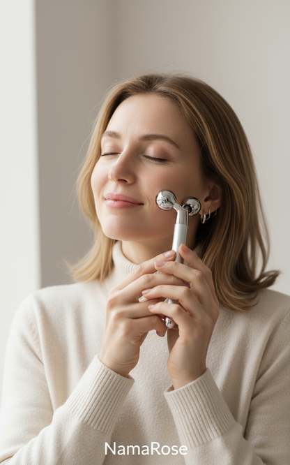 GoldenSculpt™ Vibrating Face Roller