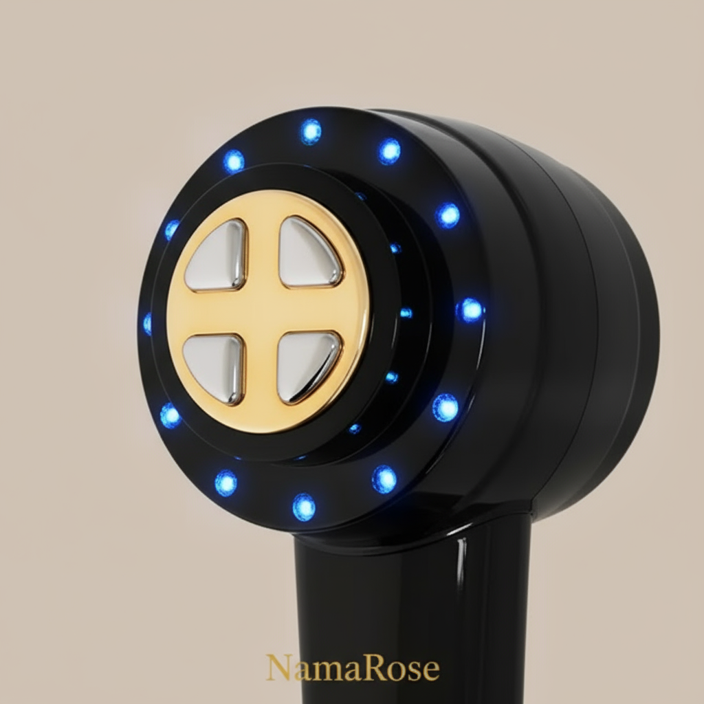 Cross-Border Facial Massager with LED Light Therapy