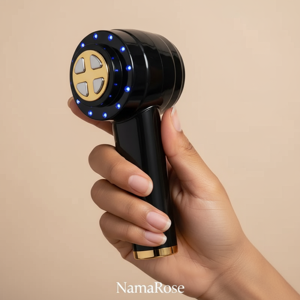 Cross-Border Facial Massager with LED Light Therapy