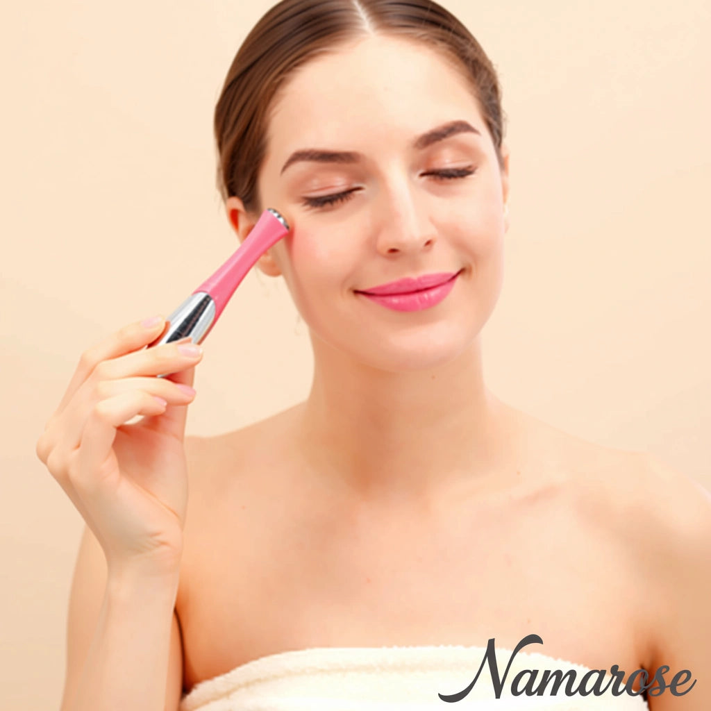 Mini Eye Massager Beauty Device with Electric Pen