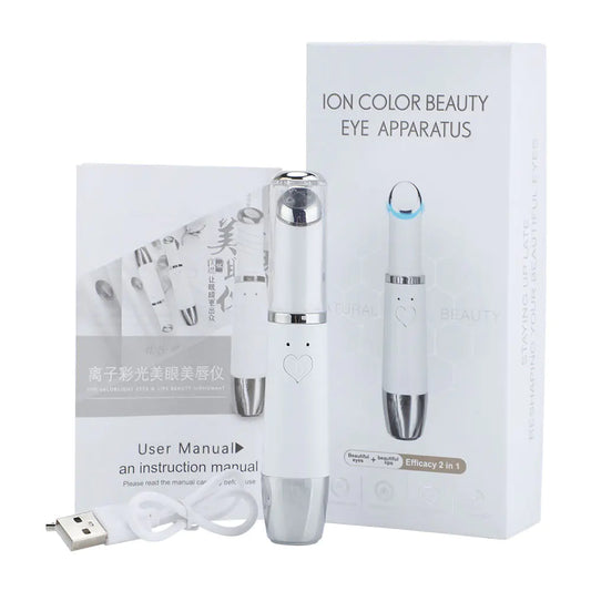 Cross-Border Heated Eye Massager with Light Therapy