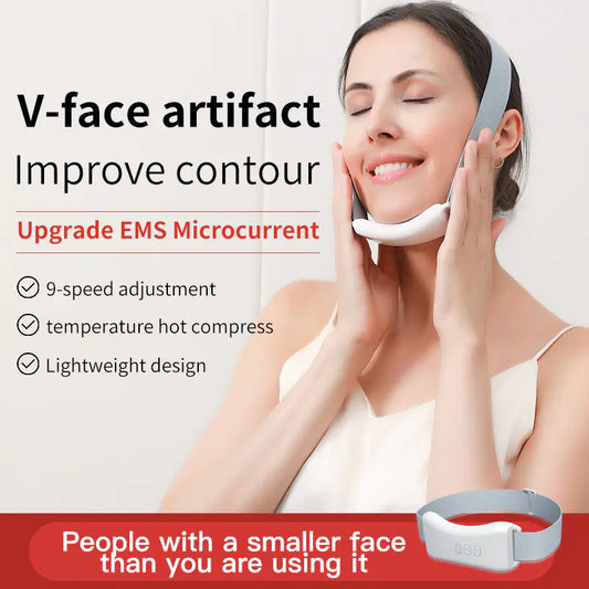 Smart EMS Facial Slimming Device for V-Shape Contour