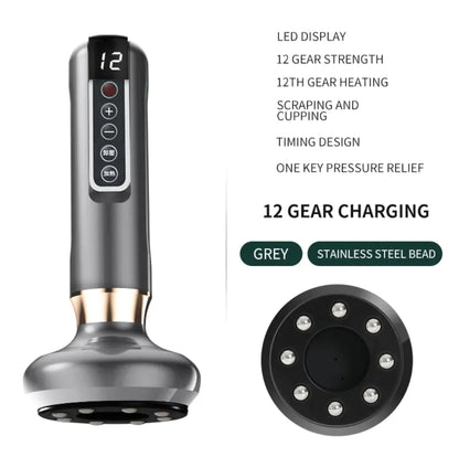 Electric Cupping & Gua Sha Massage Device